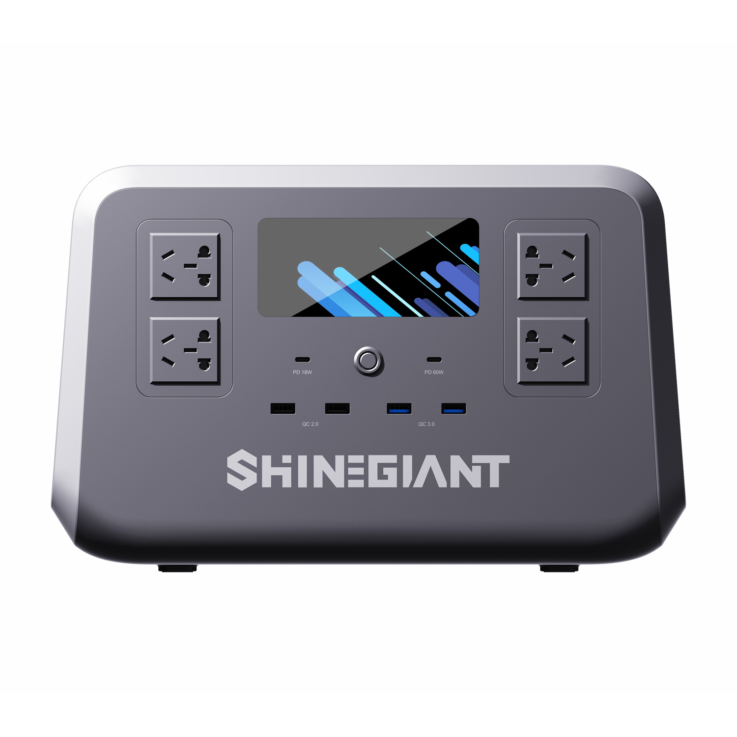 Shinegiant SG300P I شحن لاسلكي I 300 وات 300 وات في الساعة LiFePO4 بطارية محطة طاقة محمولة