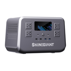 Shinegiant محطة طاقة محمولة ببطارية LiFePO4 بقدرة 500 وات و500 وات في الساعة SG500P I شحن لاسلكي